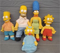 1990 The Simpsons Family Toys
