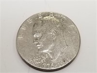 1776-1976 Eisenhower Liberty Moon Dollar, Type 2