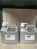 Purell hand sanitizer 2-64oz jugs