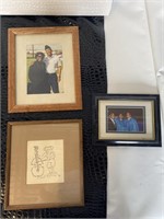 Framed Pictures and Cartoon Art, etc...