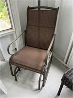 Outdoor platform rocker.