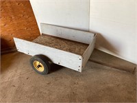 Yard Utility Trailer 31” x 52” box. 8” tires