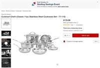 C603  Cuisinart Classic Cookware Set