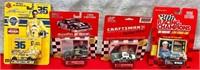 11 - LOT OF 4 COLLECTIBLE RACE CARS (S68)