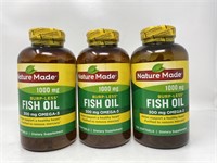 New EXP 9/2021 Nature Made Fish Oil 1000mg, Omega