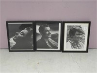 Three Framed Photos