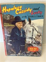 VINTAGE 1950 HOPALONG CASSIDY POP UP BOOK