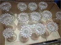 (13) Candle Wick Wine Glasses