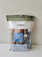 4 Goodfellow Men's Boxer L New (opened pack)