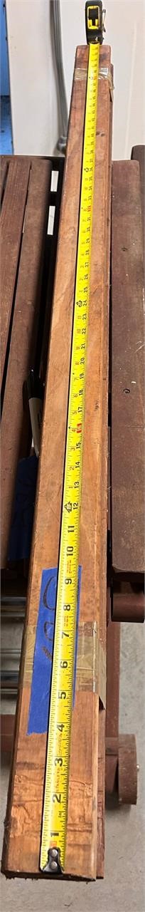 Wooden boards 52inch