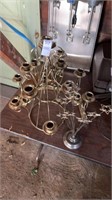 Lot of Brass Candle Holders