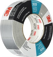 LOT OF 4 Silver 3M 3939 Duct Tape 1.88" x 60 yds.