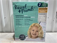 Rascal & Friends Diapers Size 7