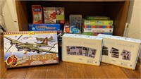 Flashcards, Educational Games, Model Airplane,