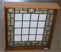 Vtg Stained Glass Window