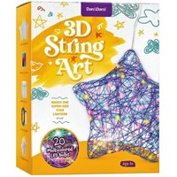 3D Light-up String Art Kit for Kids - Star