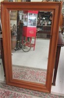 Large Pine Framed  Wall Mirror