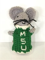 Homemade MSU knit mouse