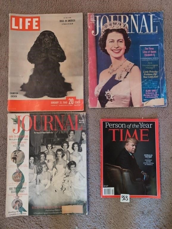 Vintage Life, Journal, Time magazines
