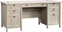 Sauder Costa Executive Desk, L: 65.12" x W: 29.53"