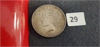 1923 Lady Liberty Silver Dollar