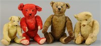 LOT OF FOUR BEARS