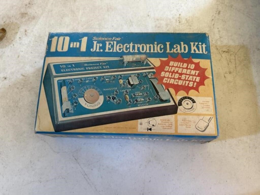 Science fair 10 in 1 jr. Electronic lab kit