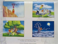Collection of 8 Disney Commemorative Lithographs