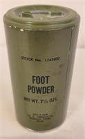 Can of U.S. Military Foot Powder #1245800