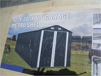 Unused Portable Enclosed Garage/Shed 10' X 20'