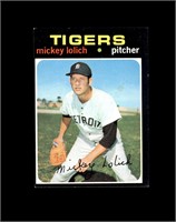 1971 Topps #133 Mickey Lolich VG to VG-EX+