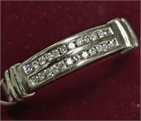 $1800 14K  3.06G Natural Diamond 0.25Ct  Ring