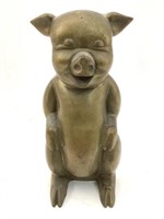 Vintage Brass J Stephen’s Pig Doorstop