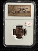 2009 LINCOLN "CHILDHOOD" CENT - NGC MS66RD