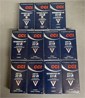 550 rnds CCI .22LR Ammo