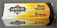 500 rnd Brick Armscor .22LR Ammo