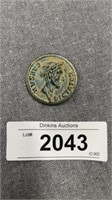 Roman coin, Julius Caesar 44AD