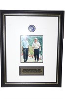 Framed 82nd PGA Jack Nicklaus & Tiger Woods ***