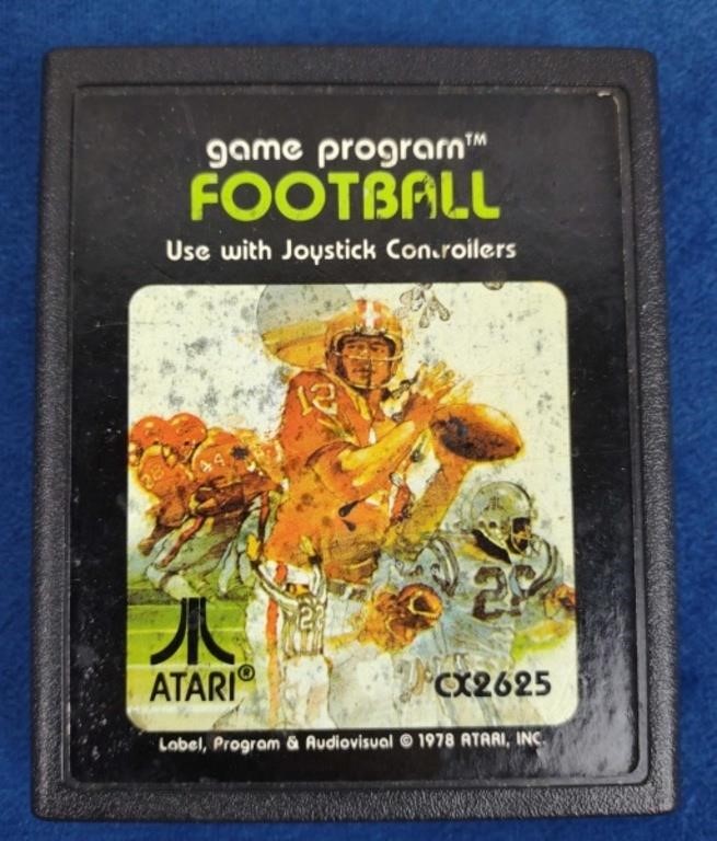 Atari Football Game Cartridge