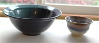 Stoneware Pottery Bowls set 2