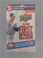 2008 Upper Deck 1st edition baseball cards: new