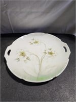 German Plate with Flowers