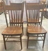 Wood Carved Dining Chairs