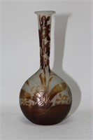 Emile Galle Art Glass Vase, c.1900,