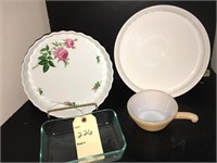 QUICHE DISHES CORNING WARE, CHRISTINEHOLM AND MORE