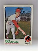 1973 Topps Baseball Rich Gossage RC Card 174