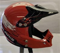 Polaris Motocross Youth XX Small Helmet (Red)