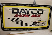 Dayco Racing Belts Sign