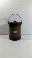 MCM Moldtronics Two Tone Brown Ice Bucket