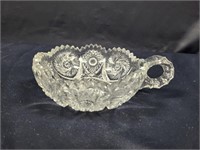 EAPG IMPERIAL GLASS HEAVY PRESSED GLASS HANDLED...